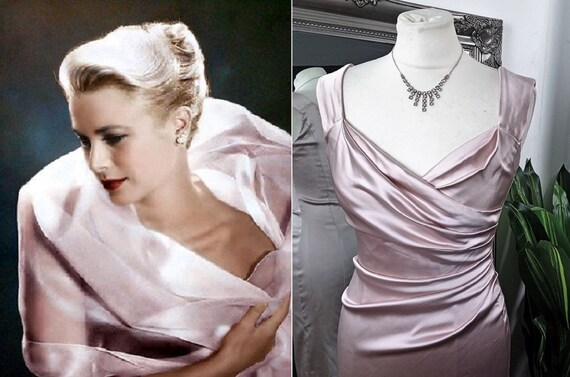 Pink Dress Satin Dress Ball Gown Prom Dress Pi
