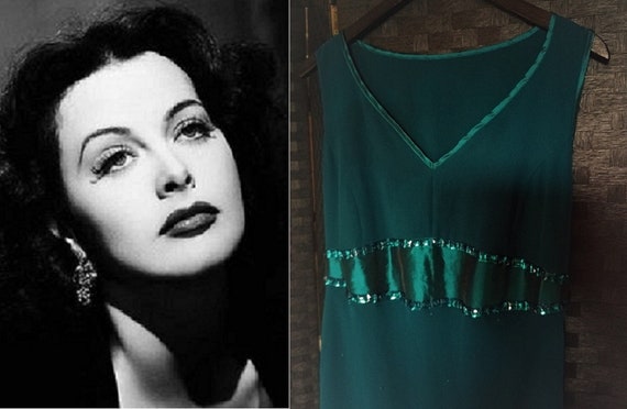 Green Dress Satin Dress Chiffon Dress Beaded Dr