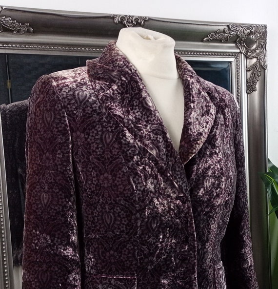 Velvet Jacket Silk Velvet Jacket Velvet Blazer