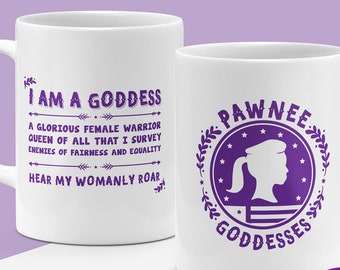 Pawnee Goddesses Mug | Parks & Recreation Mug