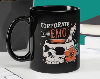 Corporate Elder Emo Mug | Office Emo | Elder Emo