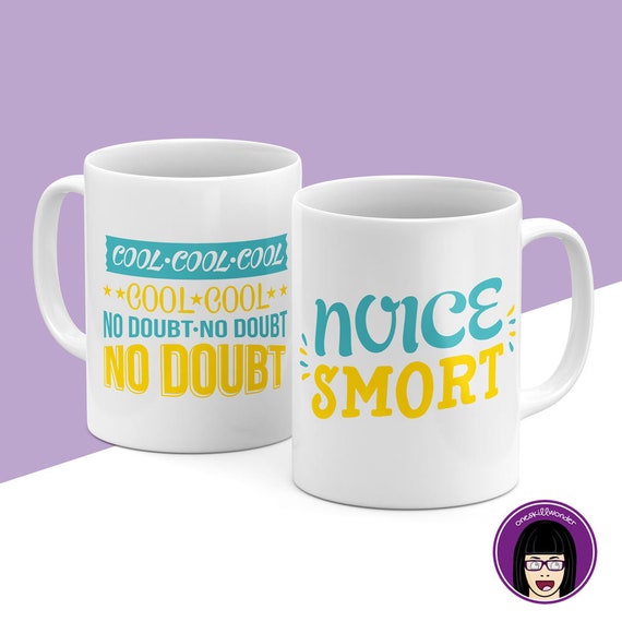 Noice Smort Mug Brooklyn 99 Mug Brooklyn Nine Nine Etsy Noice Smort Mug Brooklyn 99 Mug Brooklyn Nine Nine Etsy
