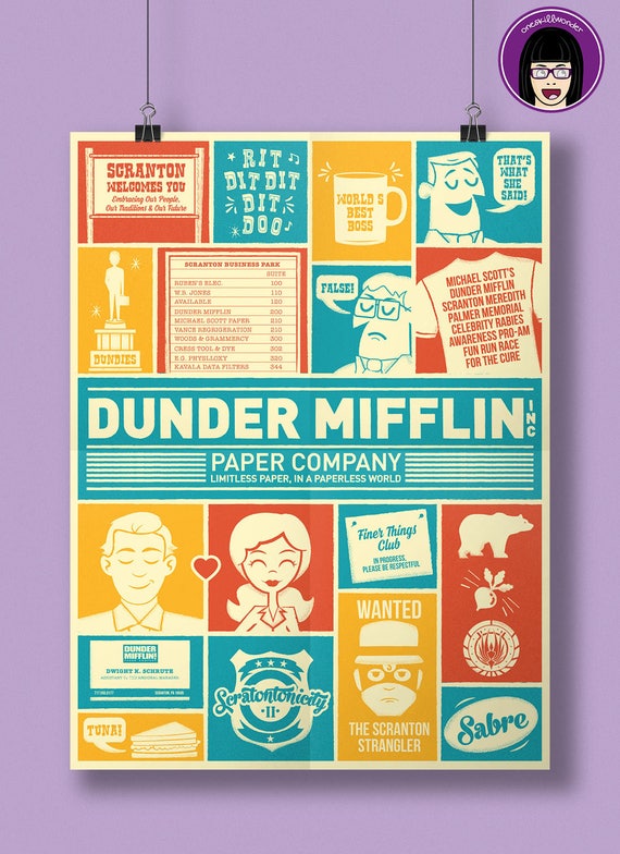 The Office Poster - Dunder Mifflin