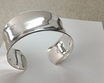 Women Bracelet  Sterling Wide Cuff Bangle  Open Bangle Bracelet Silver Bracelets Thin bracelets Lady's Gifts.