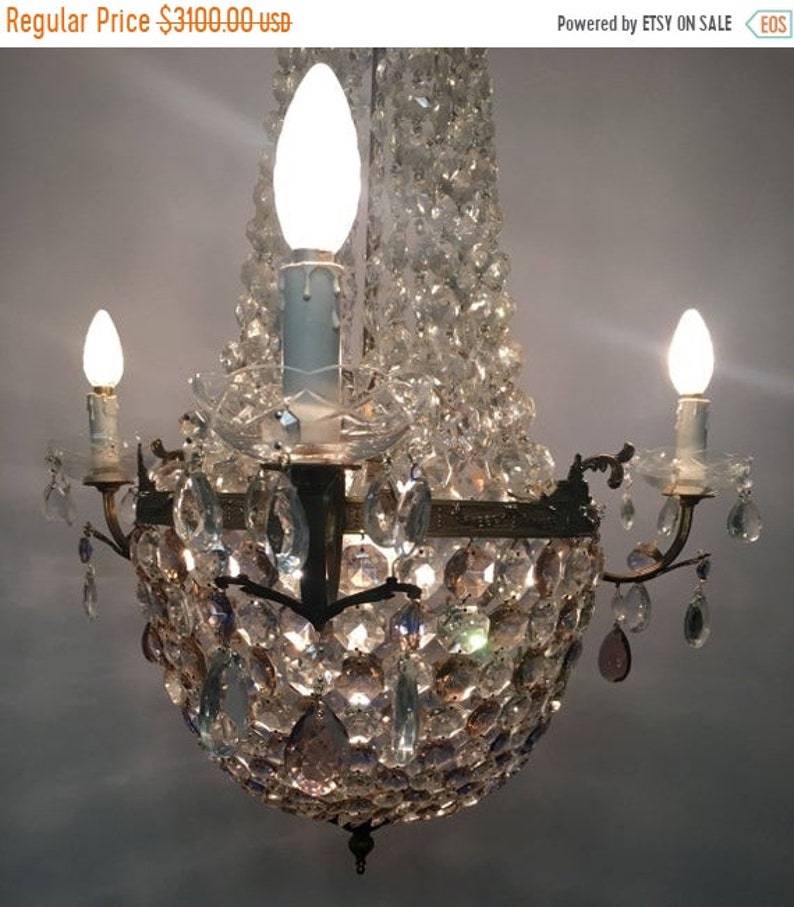 Murano Chandelier Crystal Empire Image 0