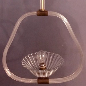 Rare Murano Barovier Chandelier, Original Italian Light Fixture, Vintage Murano Barovier Chandelier, Wiring Compatible USA, Free Shipping
