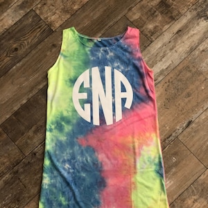 pastel tie dye t shirt dress Pastel Tie Dye Dress