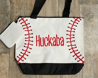 Personalized Embroidered NGIL 821 Baseball Tote, Moms Game Day Bag