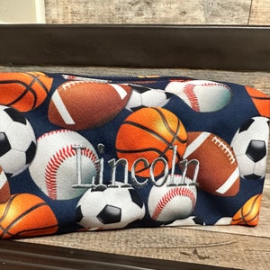 Navy Sport Toiletry Bag, Personalized boys toiletry bag, Teen toiletry bag, gamer toiletry bag, travel cosmetic bag, toiletry bag