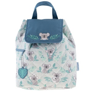 Quilted Backpack for Baby , Baby Koala Backpack, Stephen Joseph, Preschool Backpack, Baby Backpack, Children&#39;s Backpack, small girl backpack
