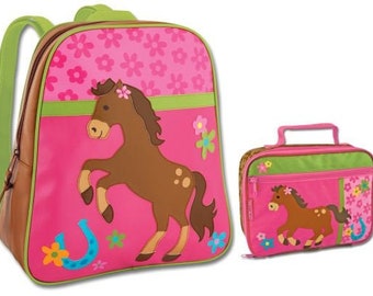 ✨ Spirit Riding Free Backpack Lunch Box Bag ~ NEW Lucky Horse 5 PIECE SET ✨