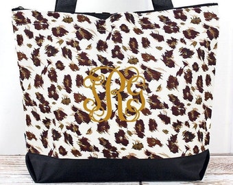 small leopard print purse