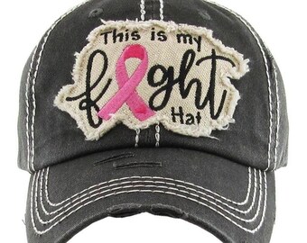 Fight Cancer Hat - Etsy