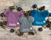 CC KIDS24 Beanie, Monogram C C Kids double Pom Pom Beanies, Personalize Kids cc Beanie, Toddler Beanie, kids cc beanie
