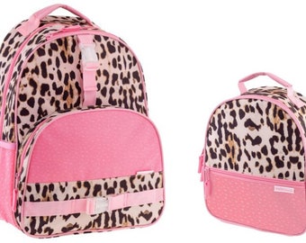 girls leopard backpack