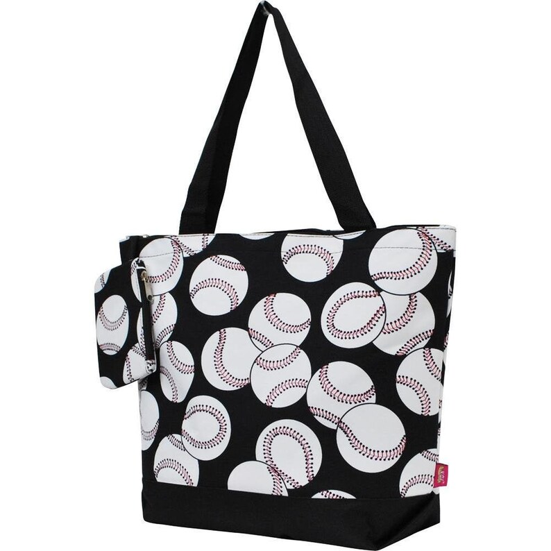 Baseball Tote Bag Baseball Tote Baseball Bag Personalized Etsy