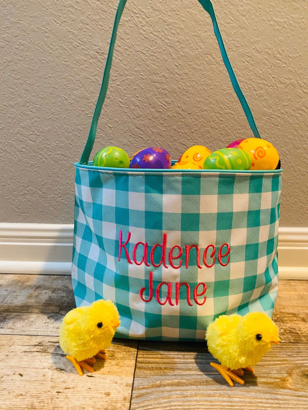 Personalize Easter Basket, Monogram Easter Basket, Boy Easter Basket