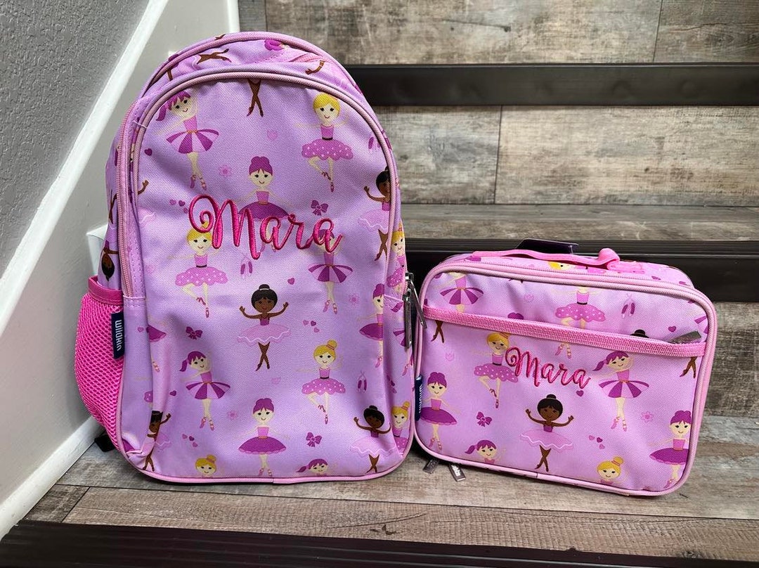 Ballerina backpack and lunchbox discount