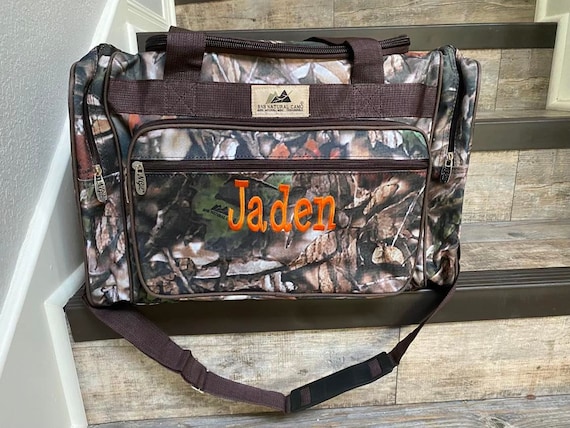 Mens camo duffle bag sale