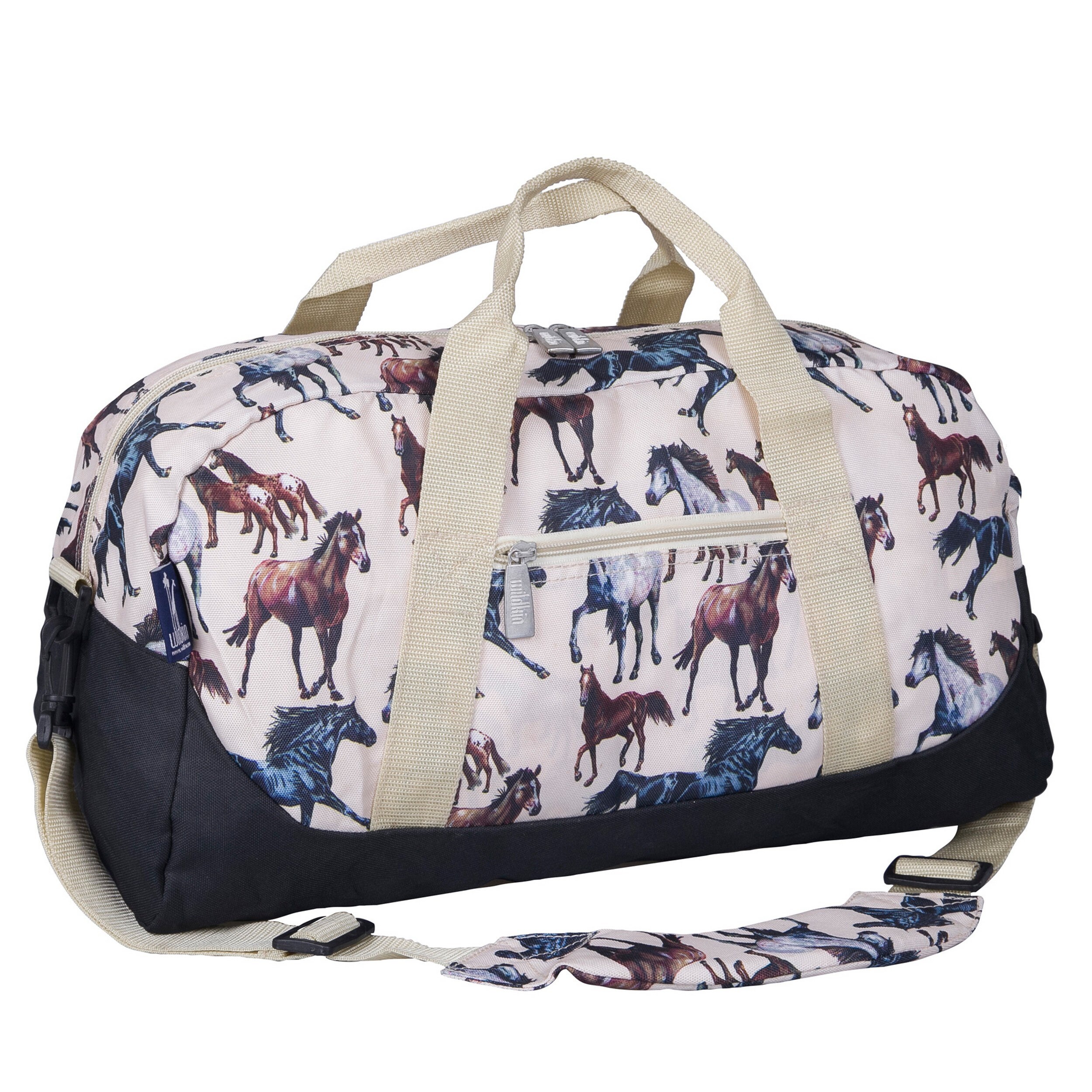 Wildkin Pink Unicorn Overnighter Duffel Bag Personalized 