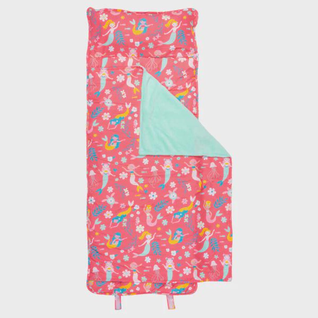 Pink Naps Nap Mat, Pre-k Nap Mat, Stephen Joseph, PINK MERMAID Mat, Personalized ...
