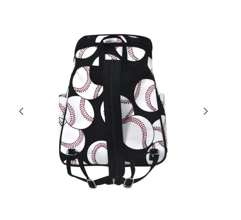 Personalized Mini Baseball Backpack Monogram Baseball Mini Etsy