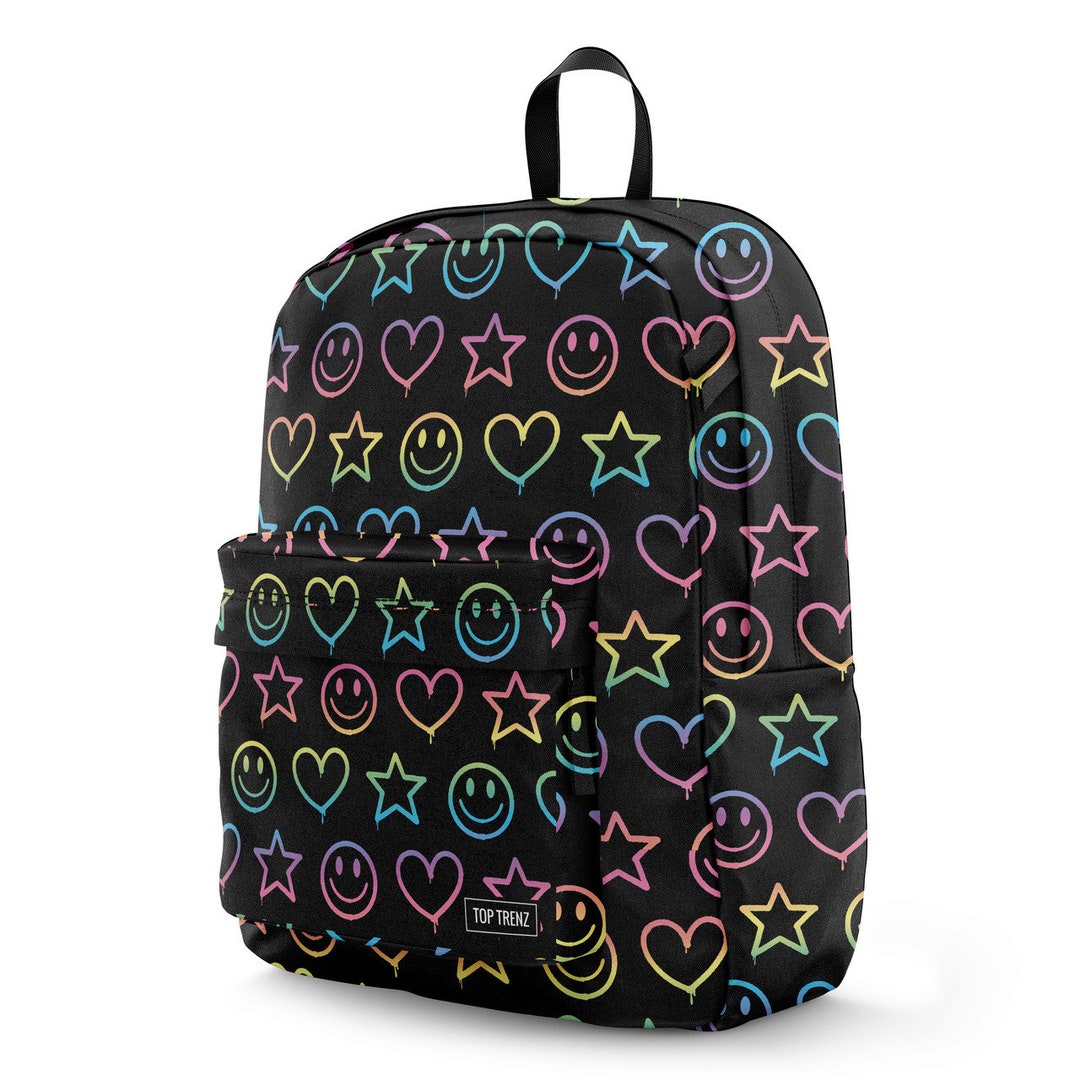 Personalize Drip Heart Backpack Lunchbox Set, Monogram Heart Backpack