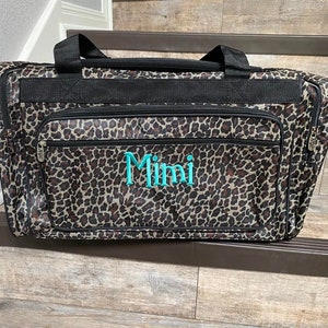 Rainbow Leopard Travel Duffle bag – WhimsyMakers