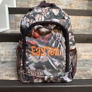 Medium Camo Daycare Backpack, Monogram camo backpack, personalize camo backpack, small kid camo backpack, daycare backpack, toddler backpack