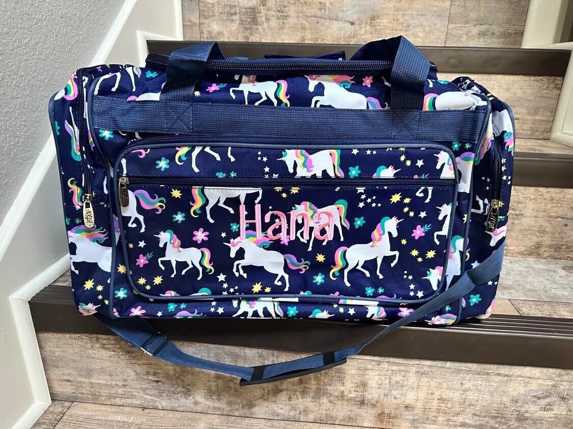 unicorn duffle bag