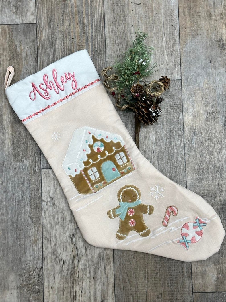 Mon Ami Gingerbread Christmas Stocking - Thumbnail 5