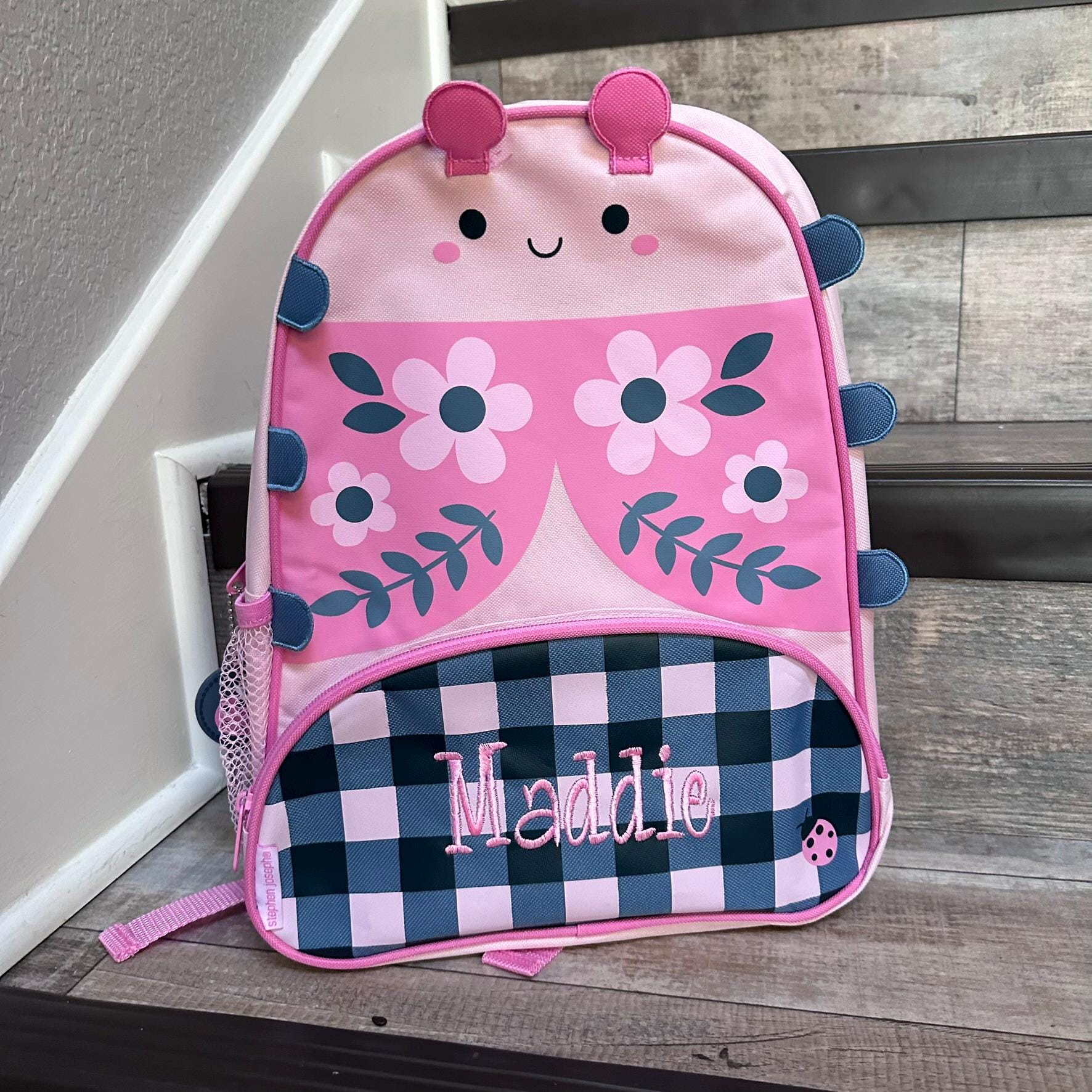 Personalized Lady Bug Backpack and Lunchbox Set, Stephen Joseph