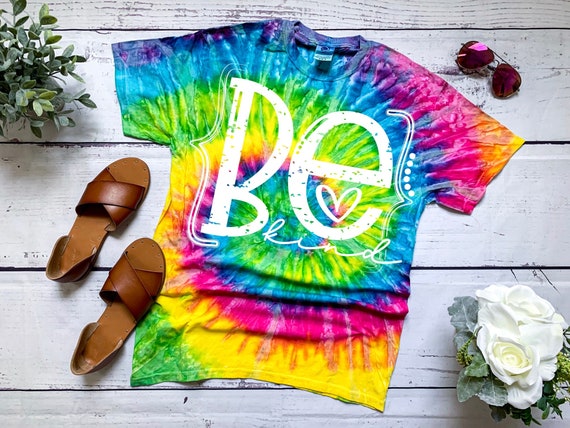 Be Kind Tie Dye Shirt Tie Dye Shirt Be 