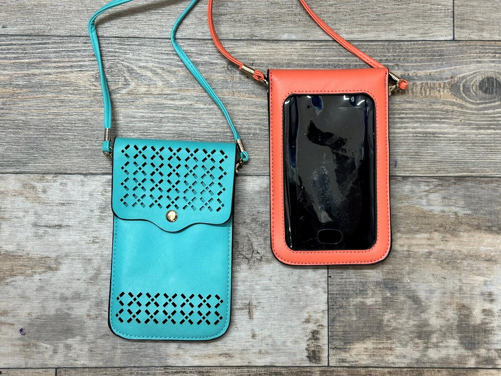 Touchless cell phone purse sale
