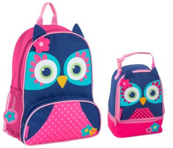 personalized backpack lunchbox set