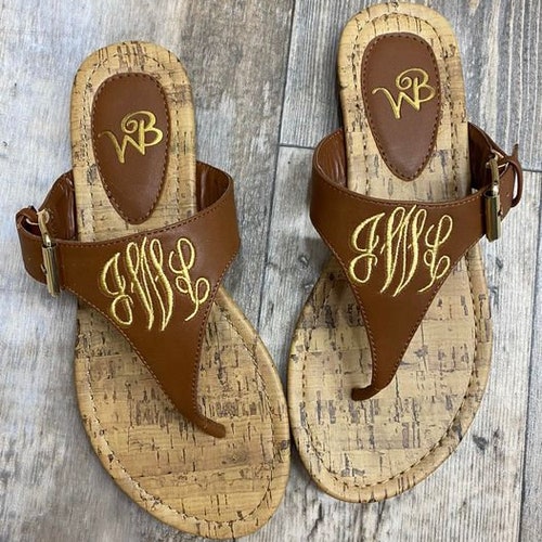 personalized sandals