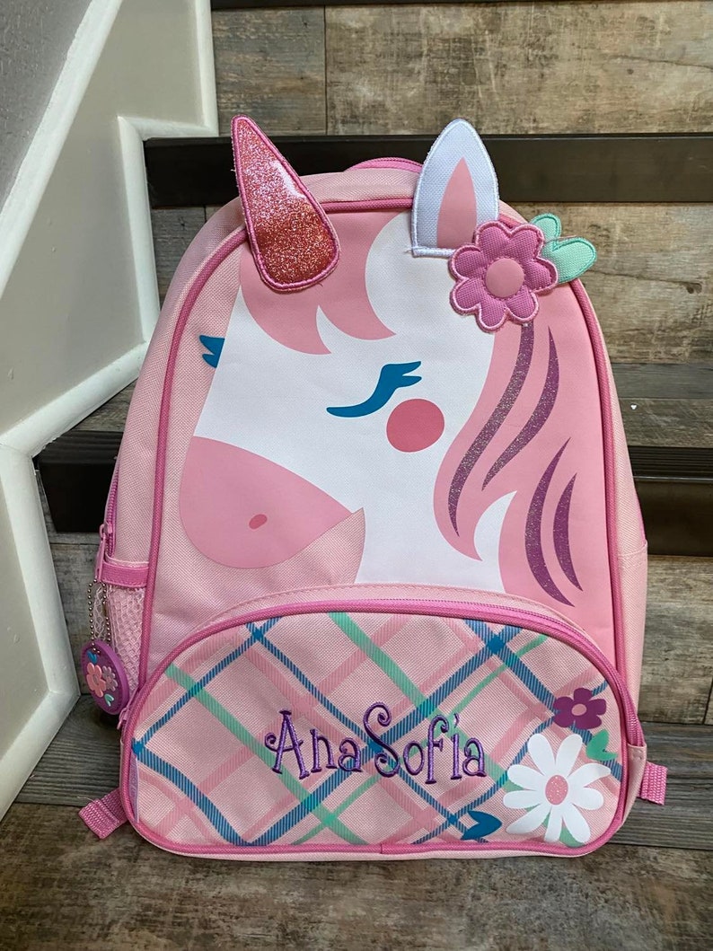 Unicorn Sidekick Backpack Lunchbox Set Stephen Joseph Lunch Etsy