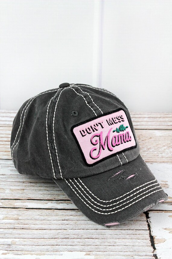 Dont Mess With Mama Baseball Cap 
