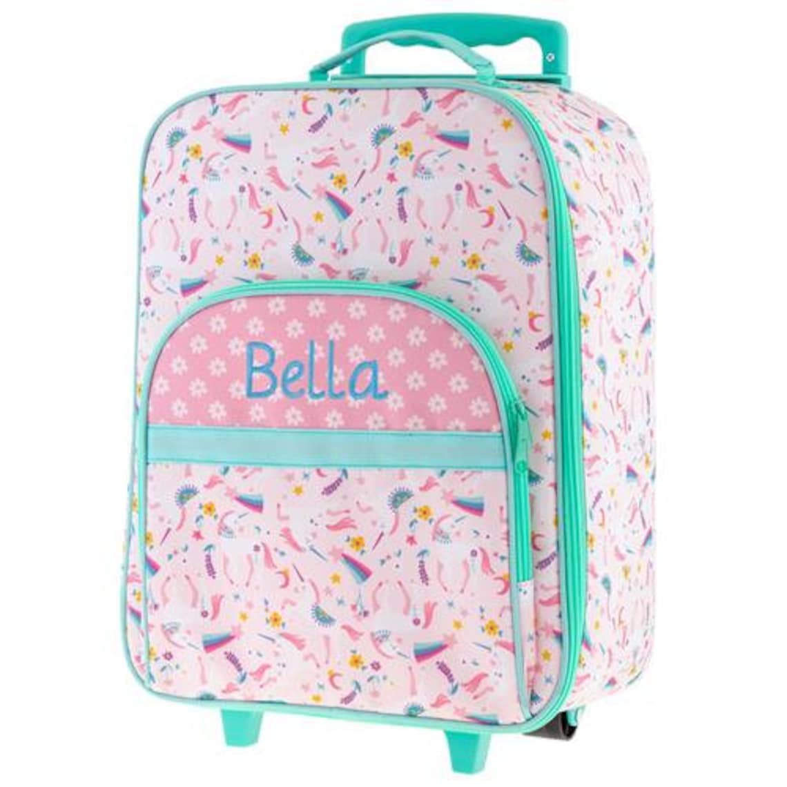 Girls Suitcase Personalized Rolling Luggage for Girls Etsy