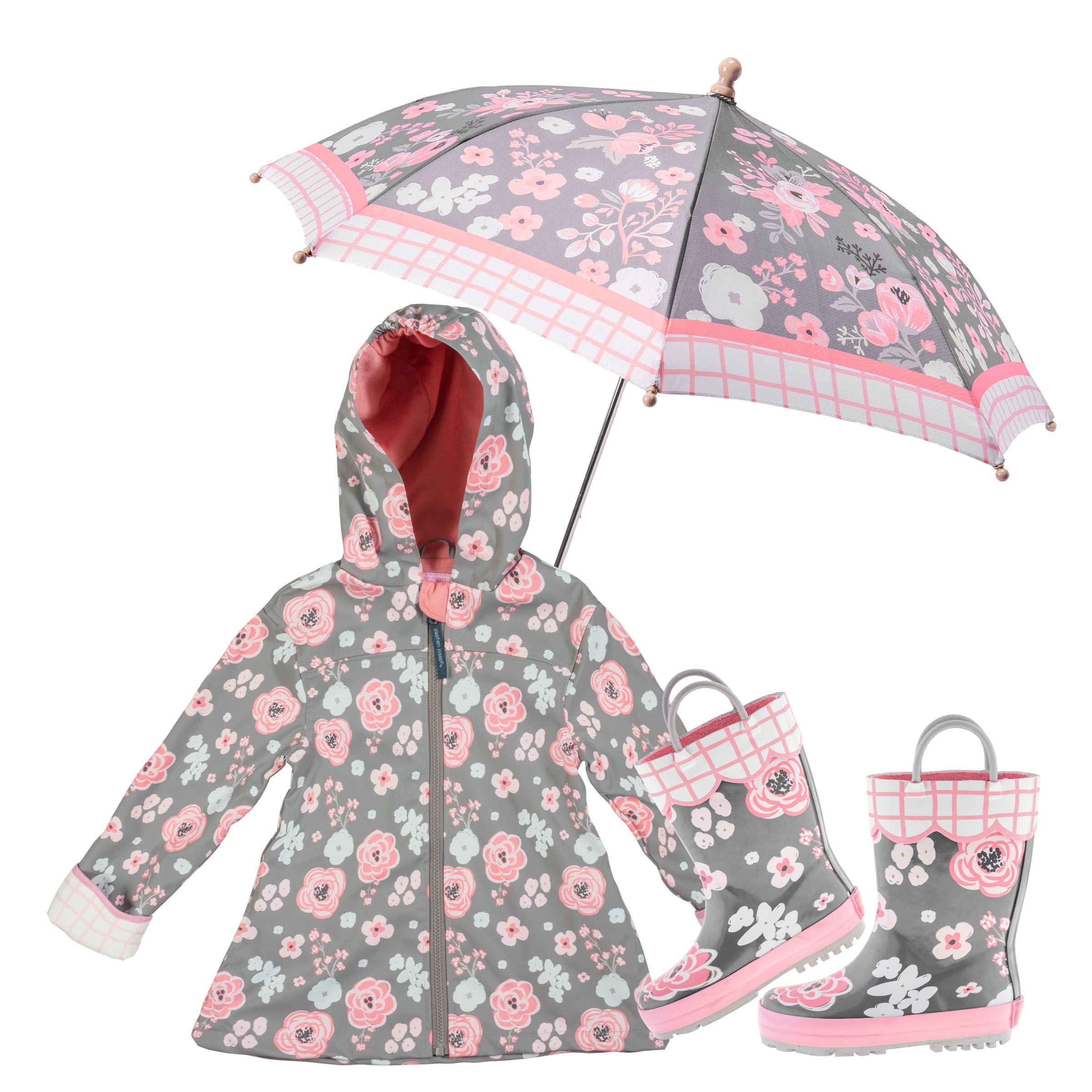 Raincoat Pant Children Set, Children Set Rain Girl