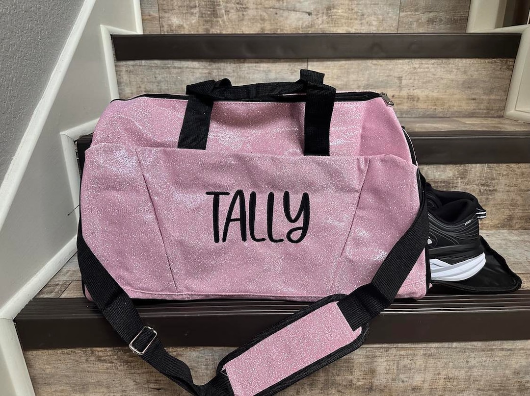 KISSED BY GLITTER 2 N 1 DUFFLE GARMENT BAG