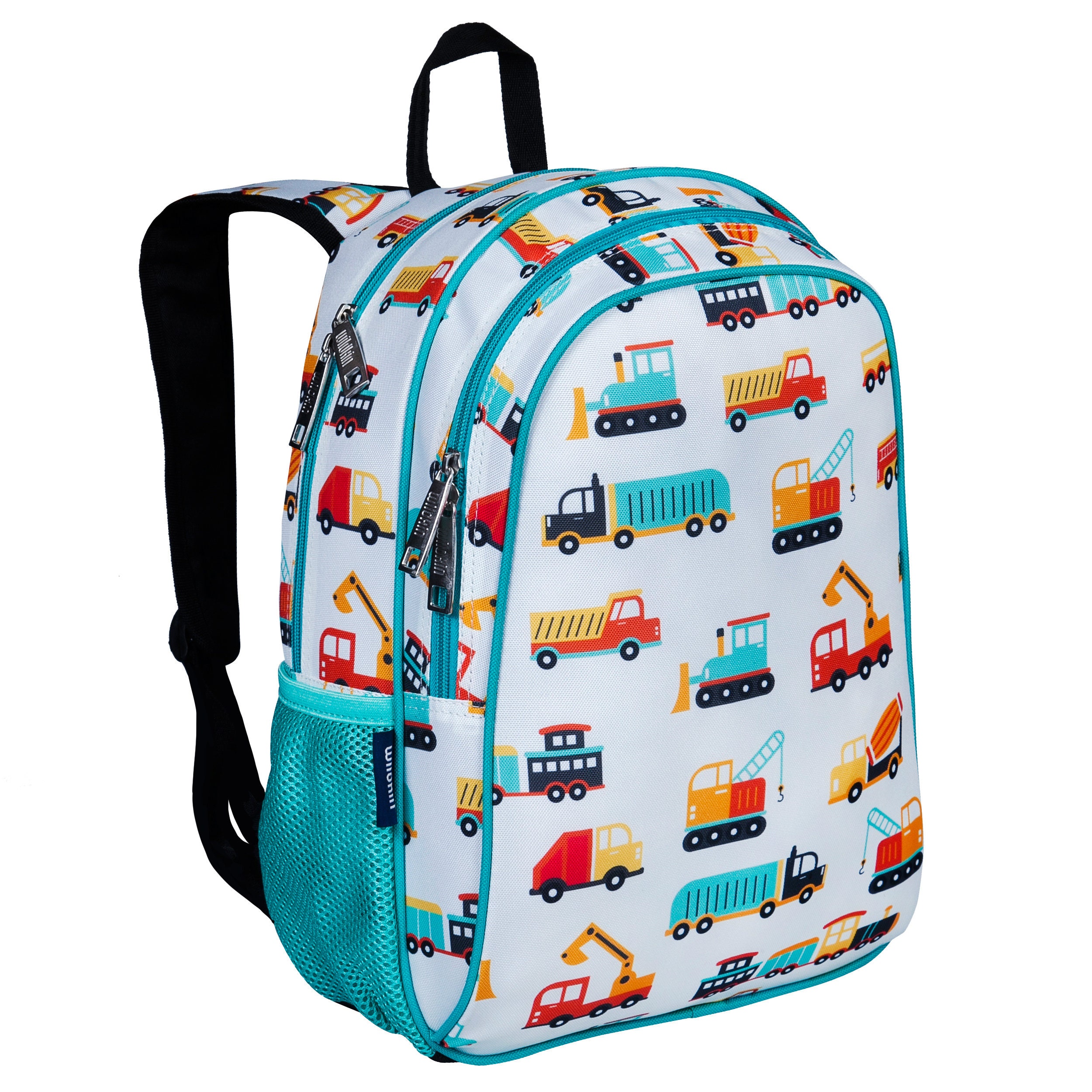 Wildkin 15 Inch Modern Construction Backpack, Monogram