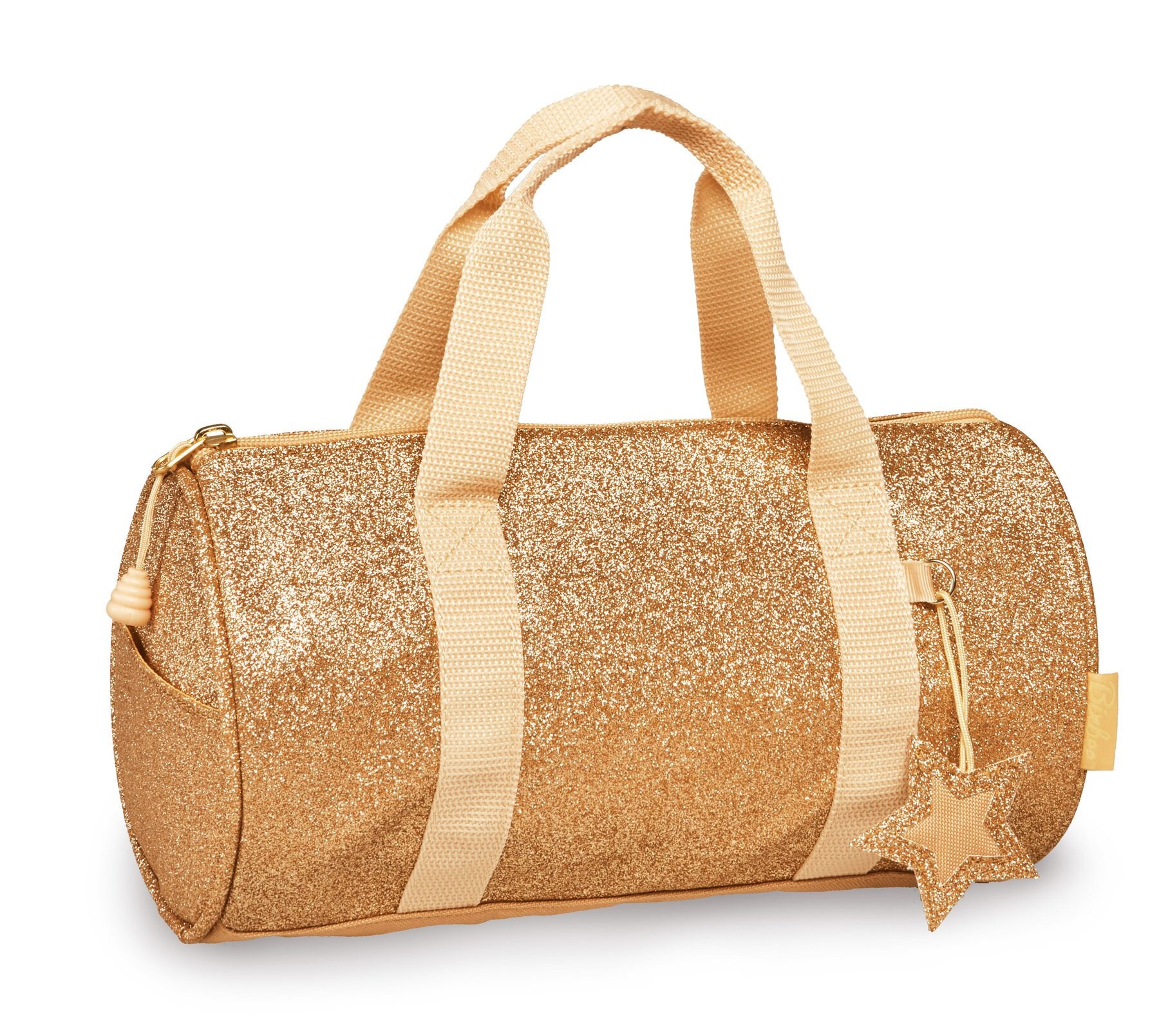 Medium 13 Gold Glitter Bag Personalized Girl Glitter Etsy