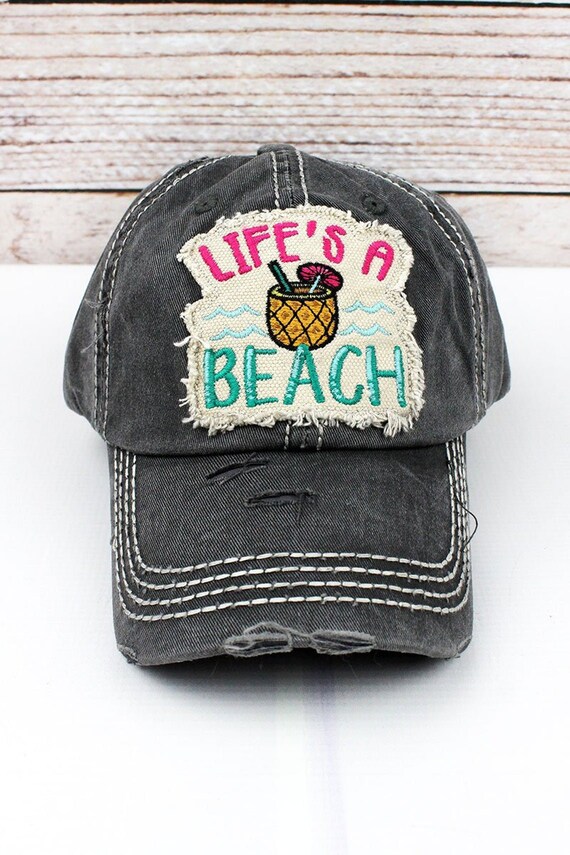 beach baseball hat