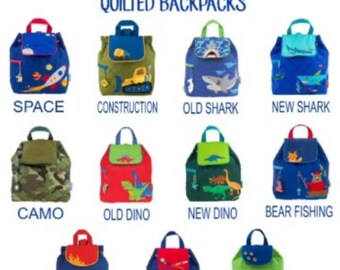 stephen joseph personalized backpack