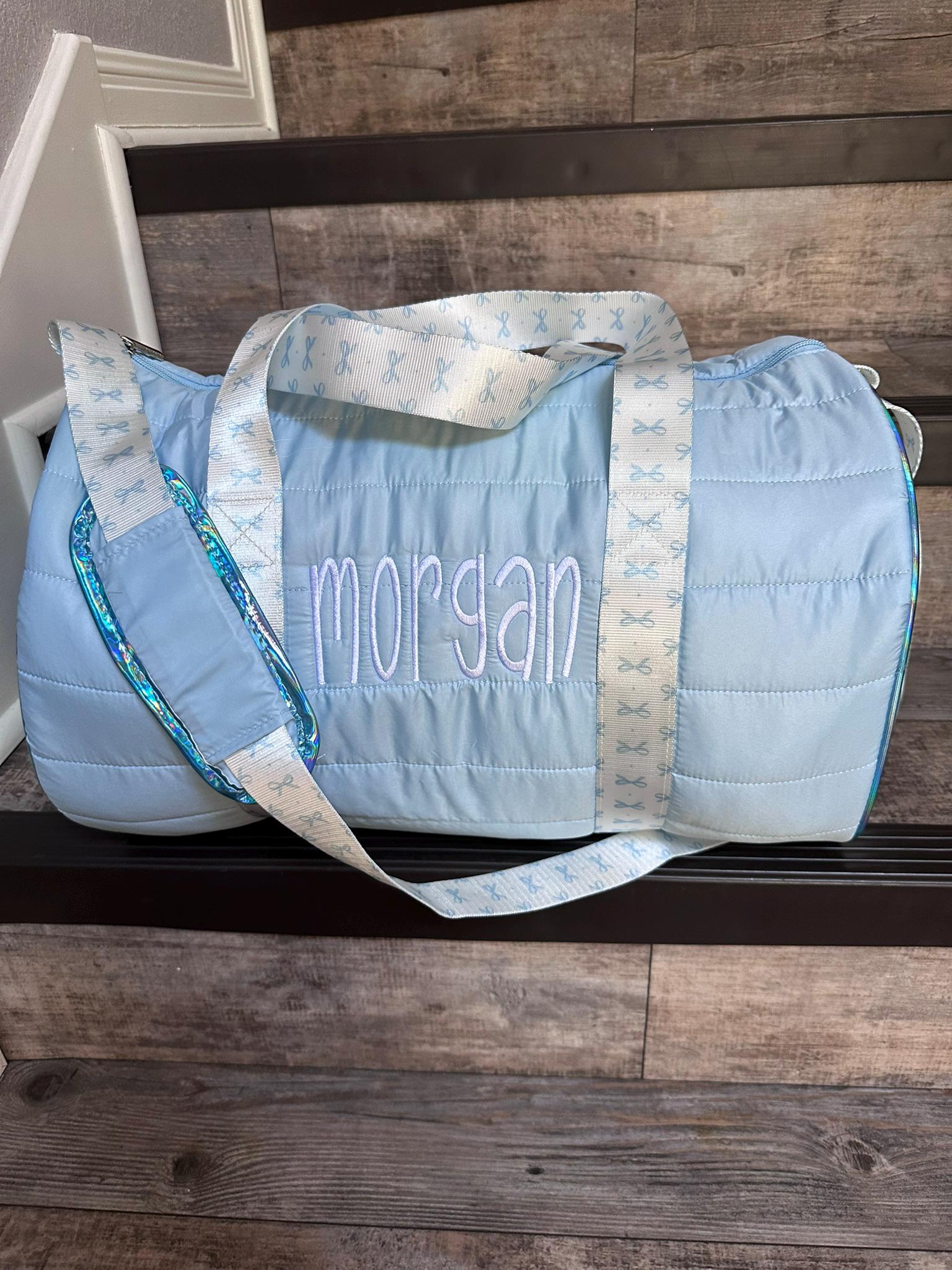 Duffle Bag With Bows