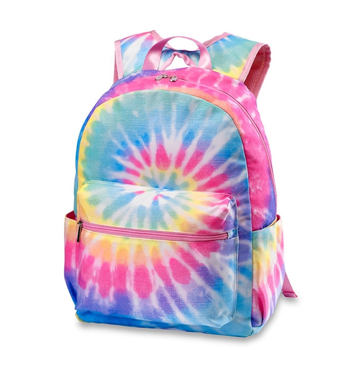 Personalized Tie Dye Backpack Lunchbox Set Monogram Tie Dye | Etsy