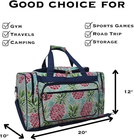 20 Inch Sweet Pineapple Duffle, Personalize Pineapple Duffle, Women Duffle Bag, Girl Travel Bag, Sleep Over Bag, Womens Travel Bag - Etsy 20 Inch Sweet Pineapple Duffle, Personalize Pineapple Duffle, Women Duffle Bag, Girl Travel Bag, Sleep Over Bag, Womens Travel Bag - Etsy