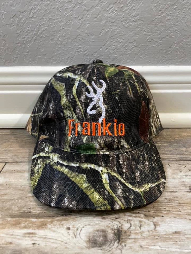Personalize Kids Hunting Cap Kids Deer Hunting Hat Etsy