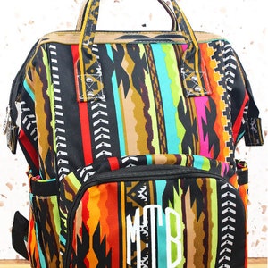 Serape Diaper Bag - Etsy display picture 2